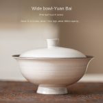 Wide Bowl-Yuan White