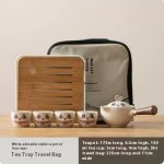 Xiaokang Travel Tea Set Suit-Adorable Rabbit