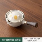 360 ?? Rotating Teapot-Lucky Cat