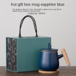 Koi Mug-Sapphire Blue (Gift Box Packaging)