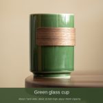 Green Glass Cup (Waist Buckle)