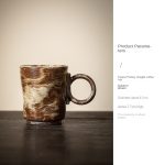 Stoneware Straight Mouth Coffee Cup-Autumn Dream