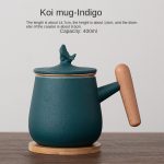 Koi Mug-Indigo Blue (Safe Packaging)