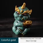 Funny Beast Notes ?? Holding Treasure (Color Gold)