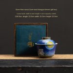 Stone Blue-Runcai Tureen-Wangyue Linmen (Gift Box)